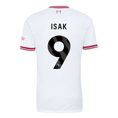 Męska koszulka Liverpoolu wyjazdowa ISAK #9 wersja zawodnicza 2026/27