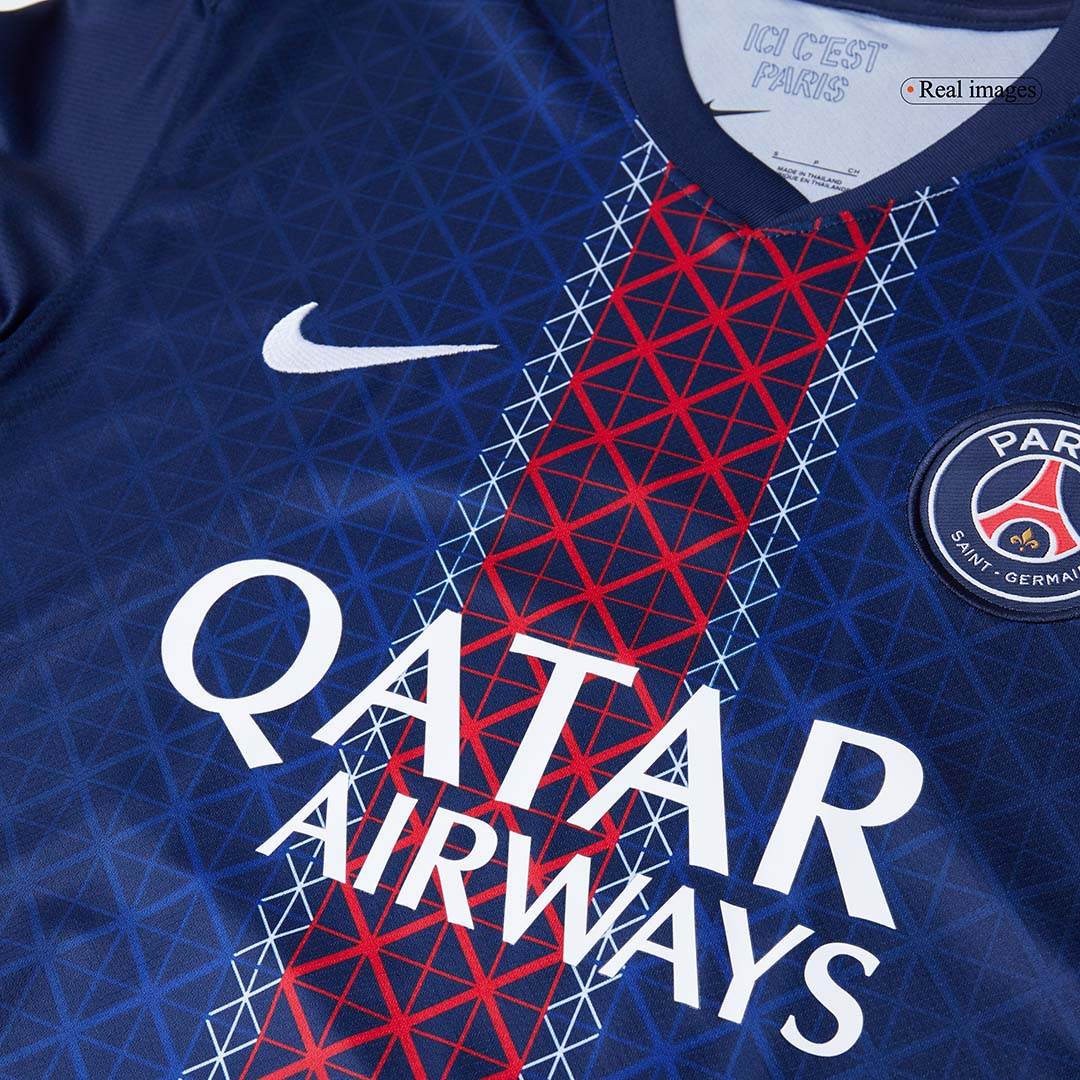 Męska Koszulka Domowa PSG B.BARCOLA #29 2025/26 - Topowe Koszulki Pilkarskie Sklep Internetowy