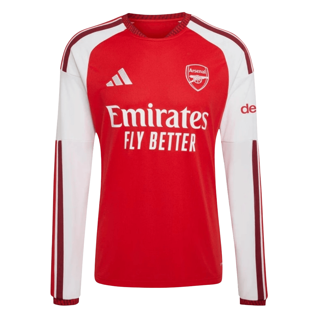 Męska koszulka Arsenalu domowa z długim rękawem 2026/27