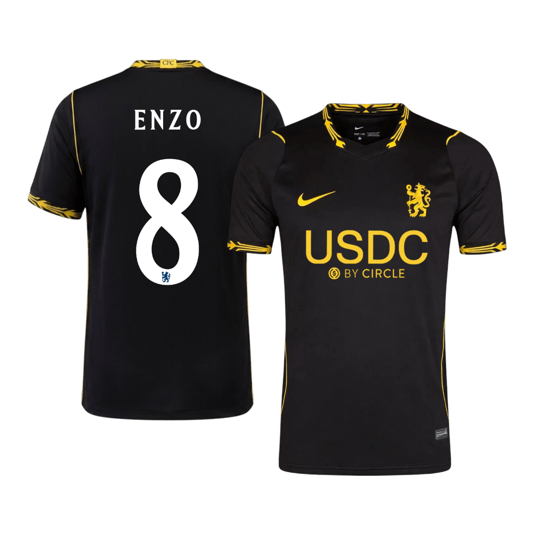 Koszulka Chelsea wyjazdowa 2026/27 – UCL – ENZO #8