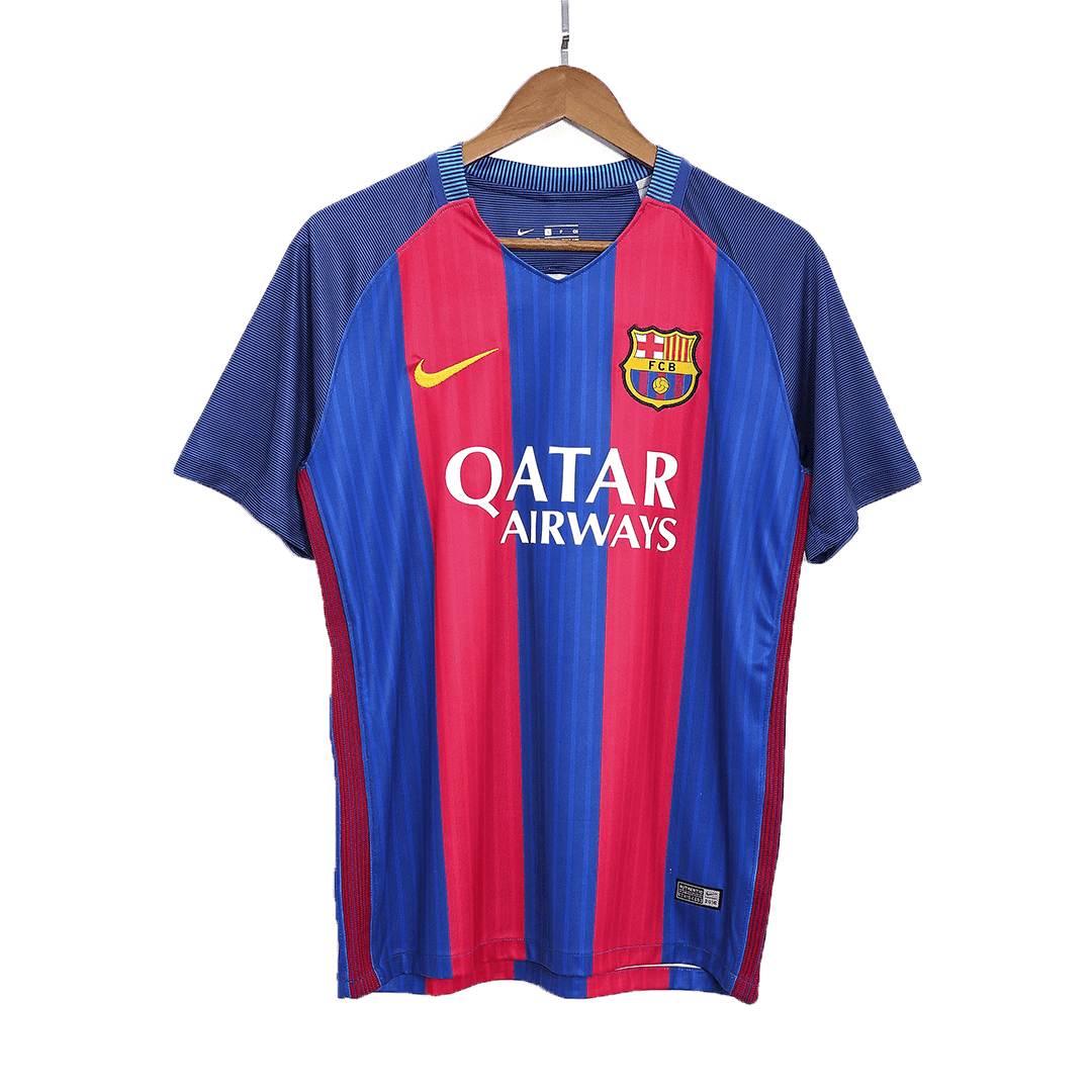 Koszulka Retro Domowa Barcelona 2016/17 - Topowe Koszulki Pilkarskie Sklep Internetowy