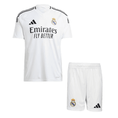 Męska domowa koszulka piłkarska Real Madrid (koszulka+spodenki) 2024/25 - Wyprzedaż Sezonowa [PREMIUM] - Topowe Koszulki Pilkarskie Sklep Internetowy