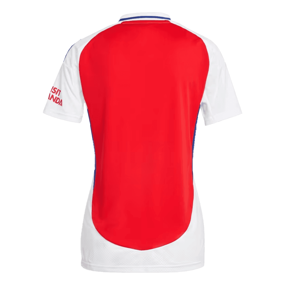 Damska koszulka piłkarska Arsenal Home wysokiej jakości 2024/25 - Topowe Koszulki Pilkarskie Sklep Internetowy