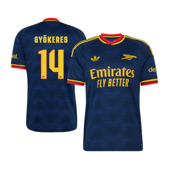 Męska koszulka Arsenalu wyjazdowa GYÖKERES #14 2026/27 - UCL