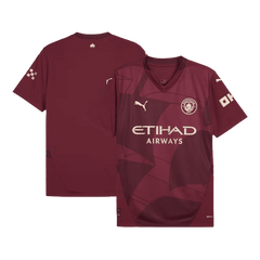Trzecia wyjazdowa koszulka Manchester City 2024/25 - Topowe Koszulki Pilkarskie Sklep Internetowy