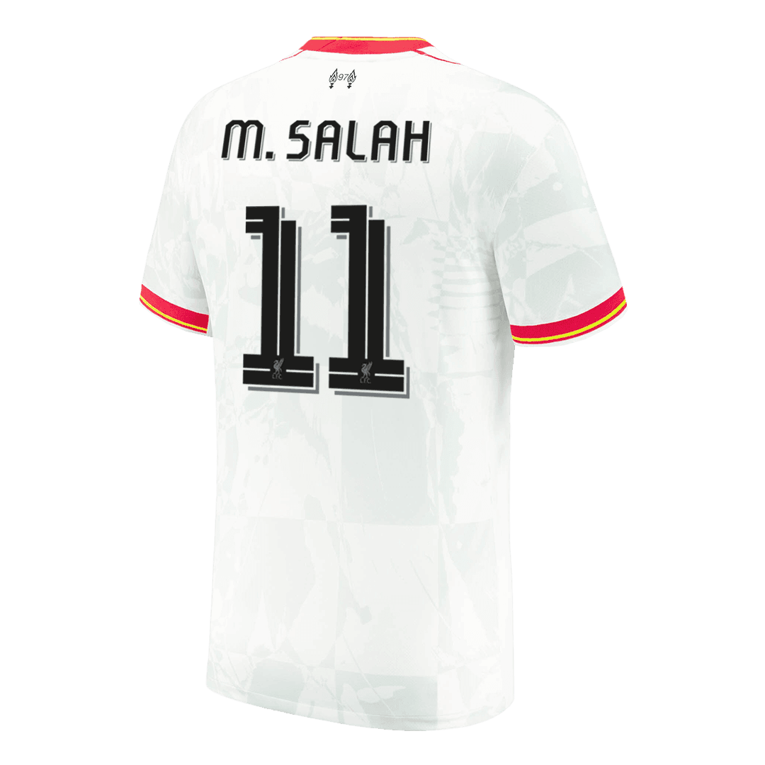 M.SALAH #11 Męska wyjazdowa koszulka piłkarska Liverpool 24/25 - UCL - Topowe Koszulki Pilkarskie Sklep Internetowy