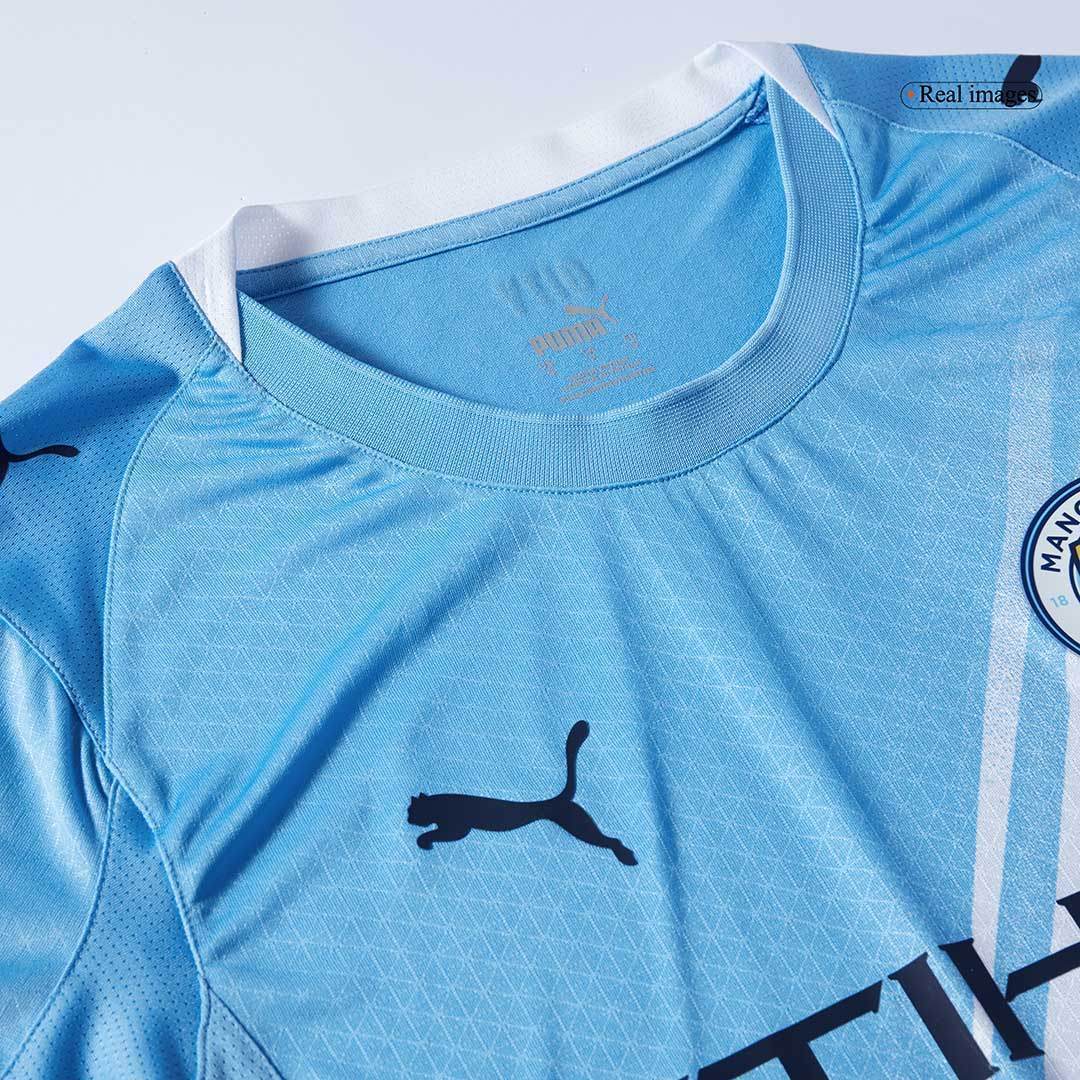Męska Koszulka Domowa Manchester City FODEN #47 Wersja Piłkarska 2025/26 - Slim Fit - Topowe Koszulki Pilkarskie Sklep Internetowy