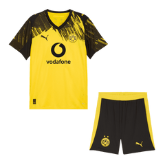 Męski Zestaw Domowa Borussia Dortmund (Koszulka+Spodenki) 2025/26
