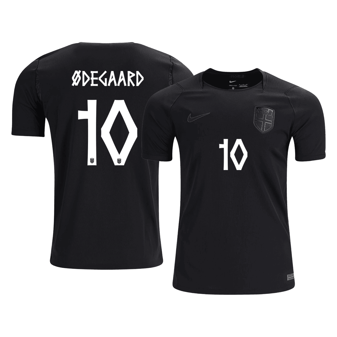 Męska koszulka Norwegii wyjazdowa ØDEGAARD #10 - Mundial 2026