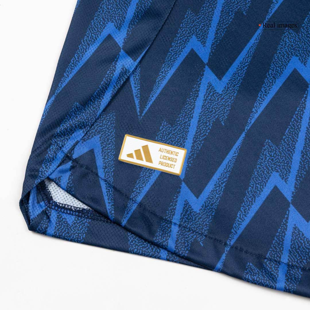 Męska Koszulka Wyjazdowa Arsenal Wersja Piłkarska 2025/26 - Slim Fit - Topowe Koszulki Pilkarskie Sklep Internetowy