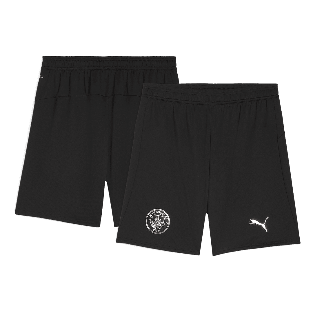 Męski Zestaw Wyjazdowy Manchester City (Koszulka+Spodenki) 2025/26 - Topowe Koszulki Pilkarskie Sklep Internetowy