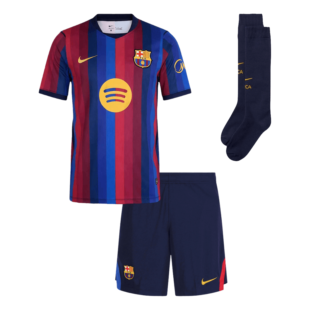 Komplet dziecięcy FC Barcelony domowy 2026/27 [Premium]