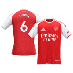 Męska koszulka Arsenalu domowa GABRIEL #6 2025/26 [PREMIUM]