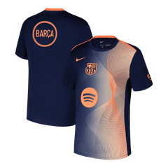 Herren-Aufwärmtrikot des FC Barcelona für die Saison 2025/26