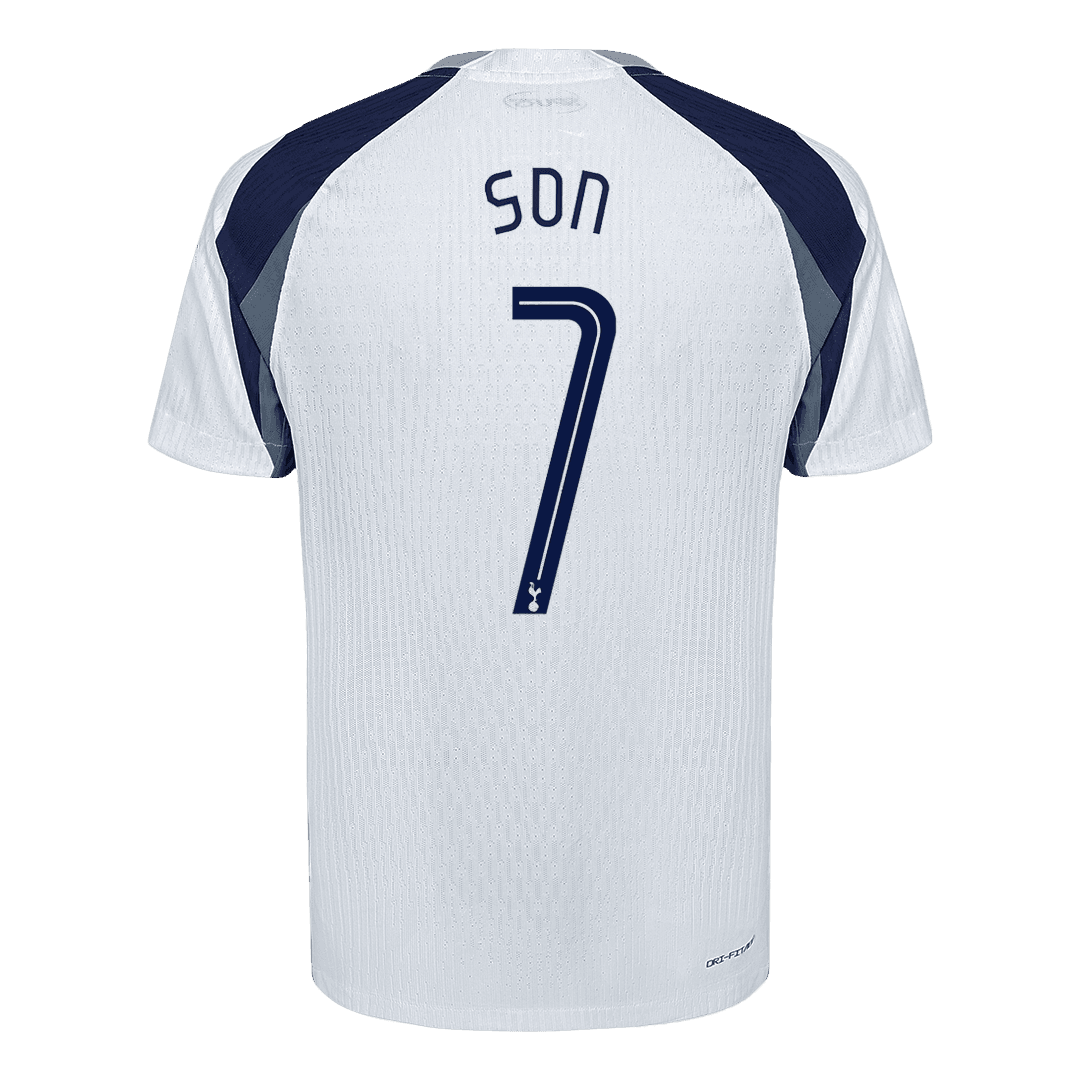 Męska Koszulka Domowa Tottenham Hotspur SON #7 Wersja Piłkarska 2025/26 - UCL - Slim Fit - Topowe Koszulki Pilkarskie Sklep Internetowy