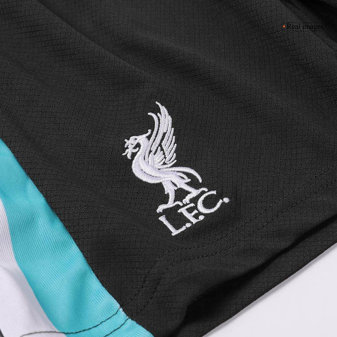 Koszulka piłkarska dla dzieci Liverpool Away Kit (Koszulka + Szorty + Skarpetki) 2024/25 - Topowe Koszulki Pilkarskie Sklep Internetowy