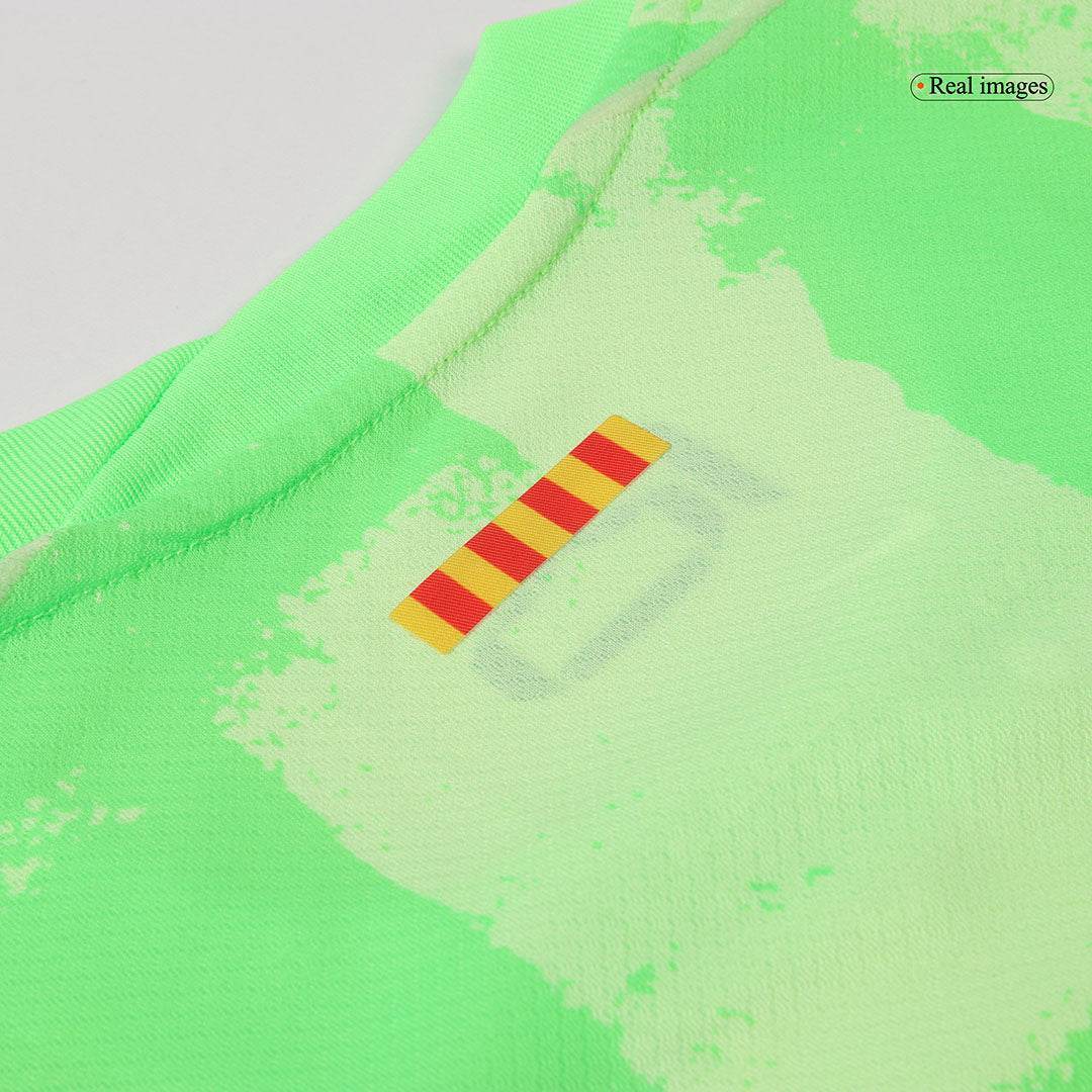 Męska Koszulka Trzecia Wyjazdowa Barcelona LAMINE YAMAL #19 2024/25 - UCL (Spotify Logo Without Text) - Topowe Koszulki Pilkarskie Sklep Internetowy