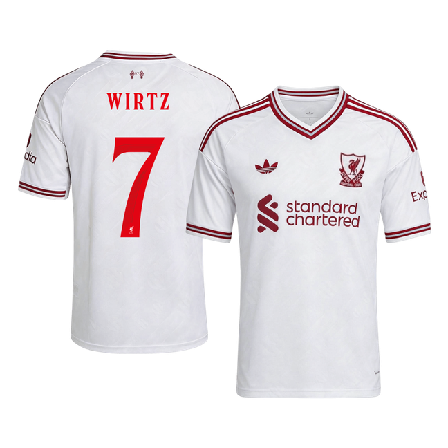 Męska koszulka Liverpoolu wyjazdowa WIRTZ #7 2026/27 - UCL
