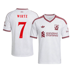 Męska koszulka Liverpoolu wyjazdowa WIRTZ #7 2026/27 - UCL