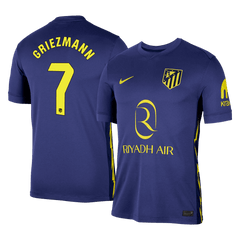 Atlético Madrid GRIEZMANN #7 Auswärtstrikot der Herren für die Saison 2025/26