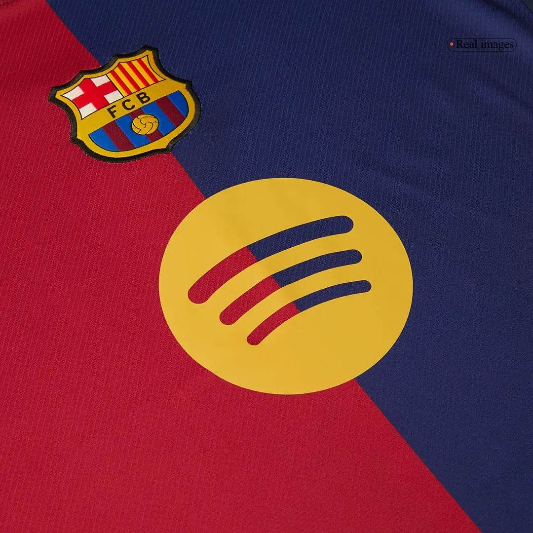 Męska Koszulka Domowa FC Barcelona RAPHINHA #11 2024/25 - UCL (Spotify Logo Without Text) - Topowe Koszulki Pilkarskie Sklep Internetowy