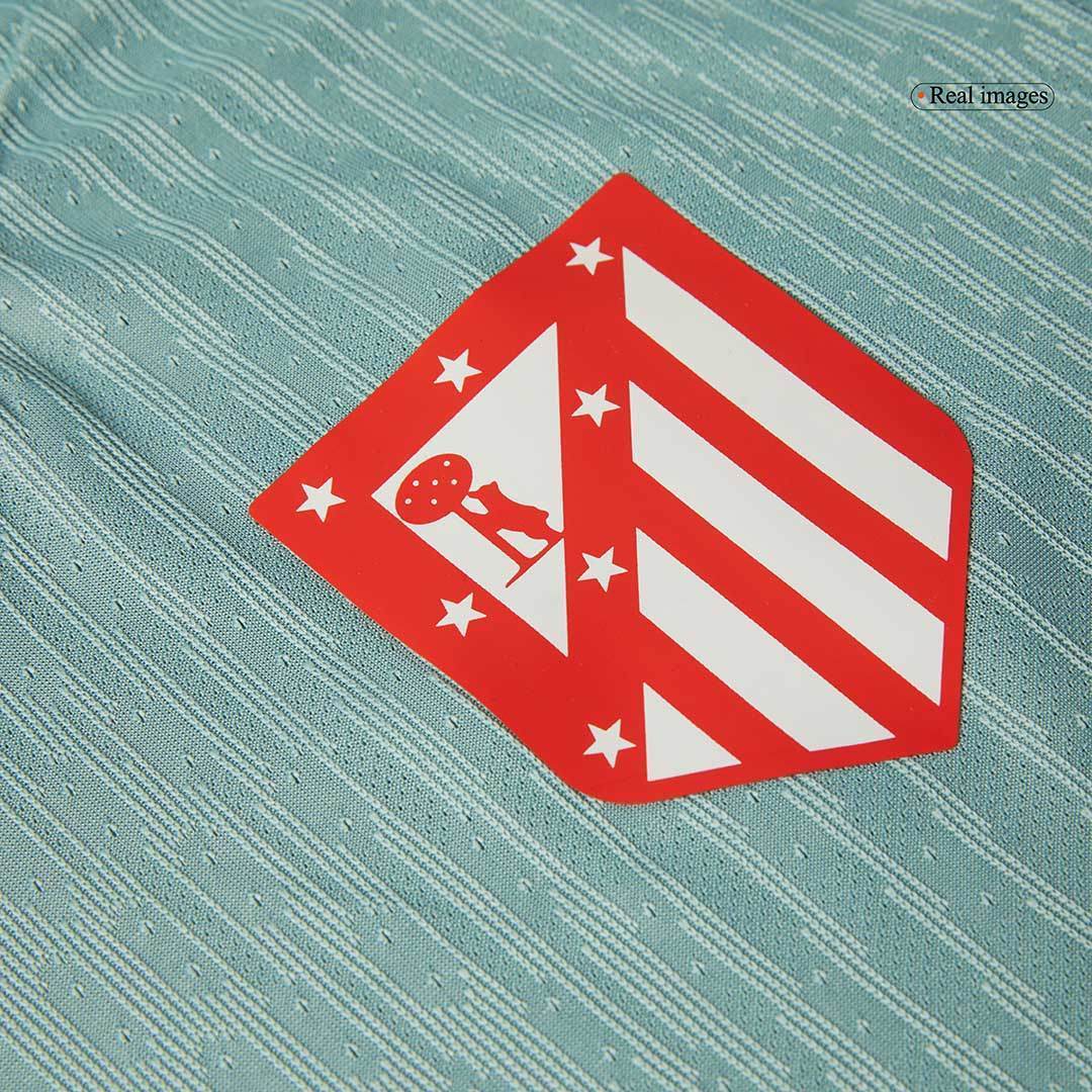 Męska koszulka piłkarska J.ALVAREZ #19 Atletico Madrid 2024/25 - Slim Fit - Topowe Koszulki Pilkarskie Sklep Internetowy