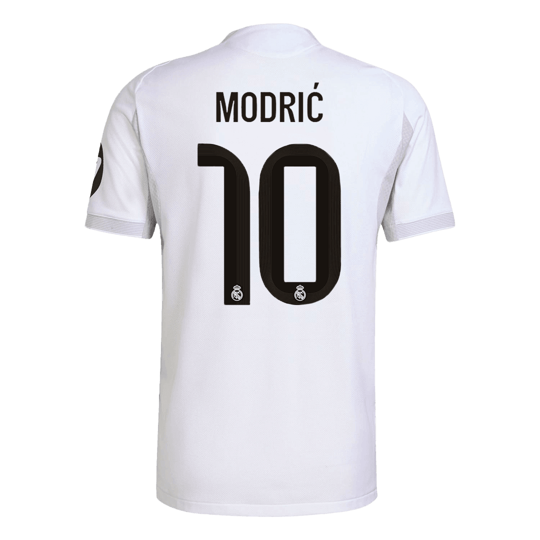 Męska Koszulka Domowa Real Madryt MODRIĆ #10 Wersja Piłkarska 2025/26 - Slim Fit - Topowe Koszulki Pilkarskie Sklep Internetowy