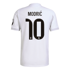 Męska Koszulka Domowa Real Madryt MODRIĆ #10 Wersja Piłkarska 2025/26 - Slim Fit - Topowe Koszulki Pilkarskie Sklep Internetowy