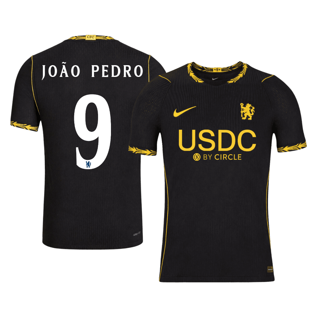 Koszulka Chelsea wyjazdowa 2026/27 – UCL – JOÃO PEDRO #9 (wersja zawodnicza)