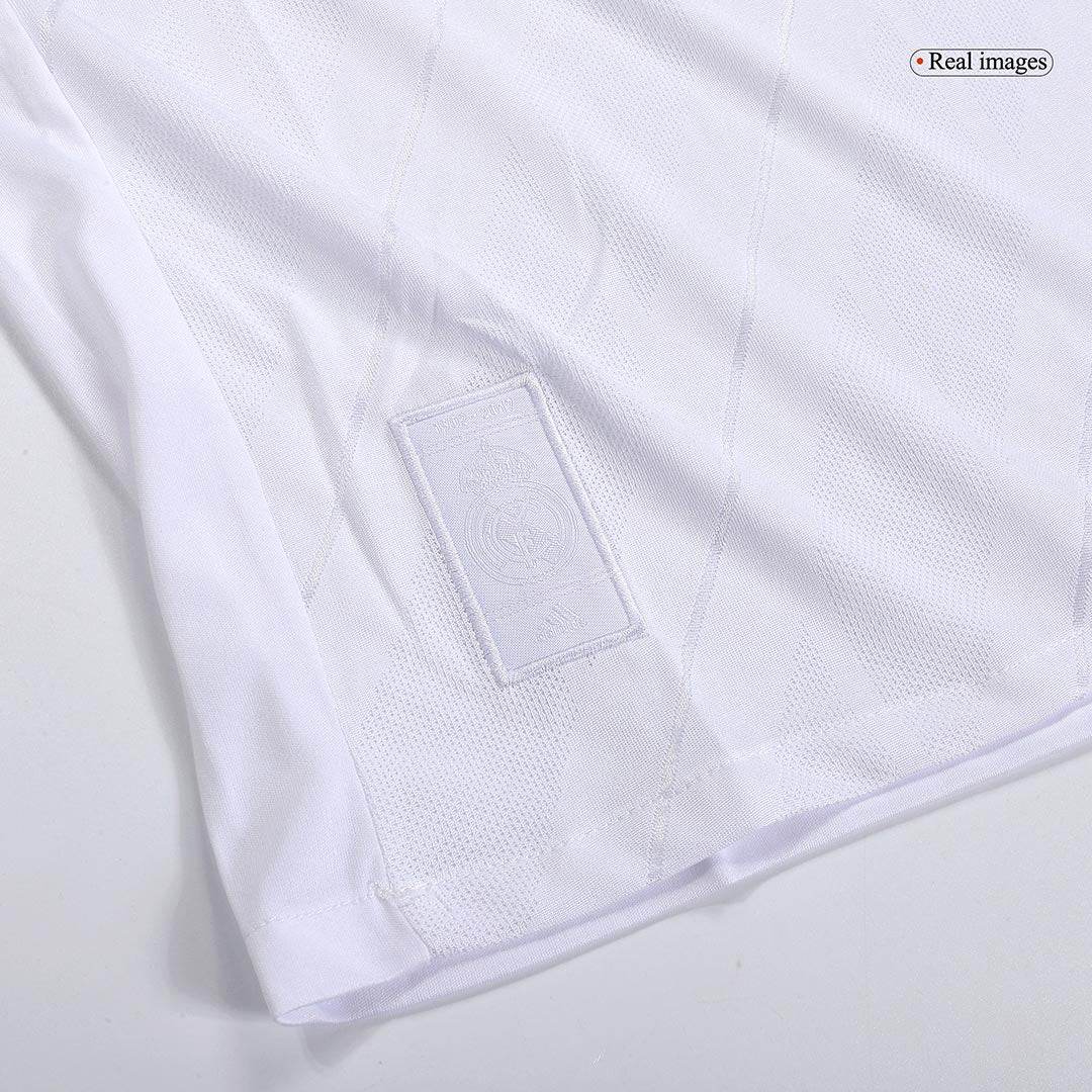 Męska Koszulka Retro Domowa Real Madryt BENZEMA #9 2017/18 - Topowe Koszulki Pilkarskie Sklep Internetowy