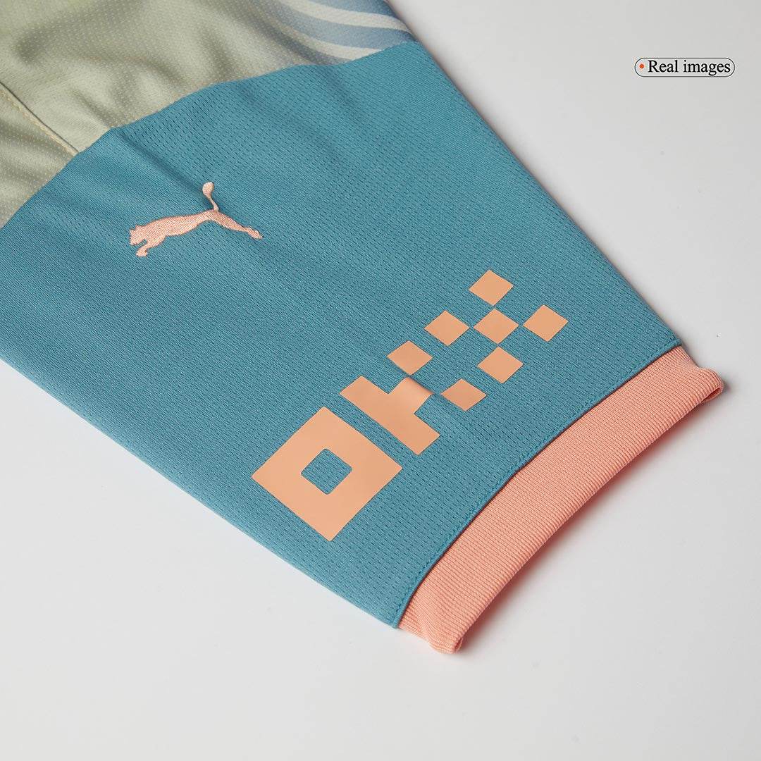 Męska Wysokiej jakości koszulka piłkarska Manchester City Fourth Away 2024/25 - Zdecydowanie City - Topowe Koszulki Pilkarskie Sklep Internetowy