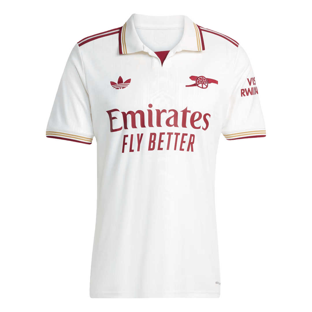 Męski Zestaw Trzecia Wyjazdowa Arsenal (Koszulka+Spodenki) 2025/26