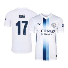 Męska koszulka Manchesteru City trzecia ENZO #17 wersja zawodnicza 2026/27 - UCL