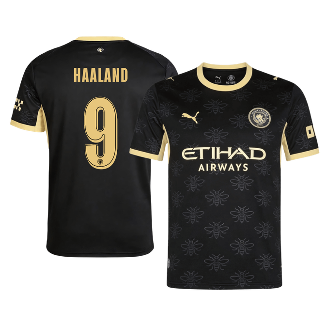 Męska koszulka Manchesteru City wyjazdowa HAALAND #9 2026/27 - UCL