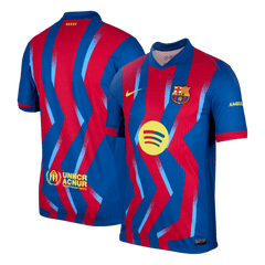 Męska Koszulka Czwarta Wyjazdowa Barcelona Wersja Piłkarska 2025/26 - Slim Fit