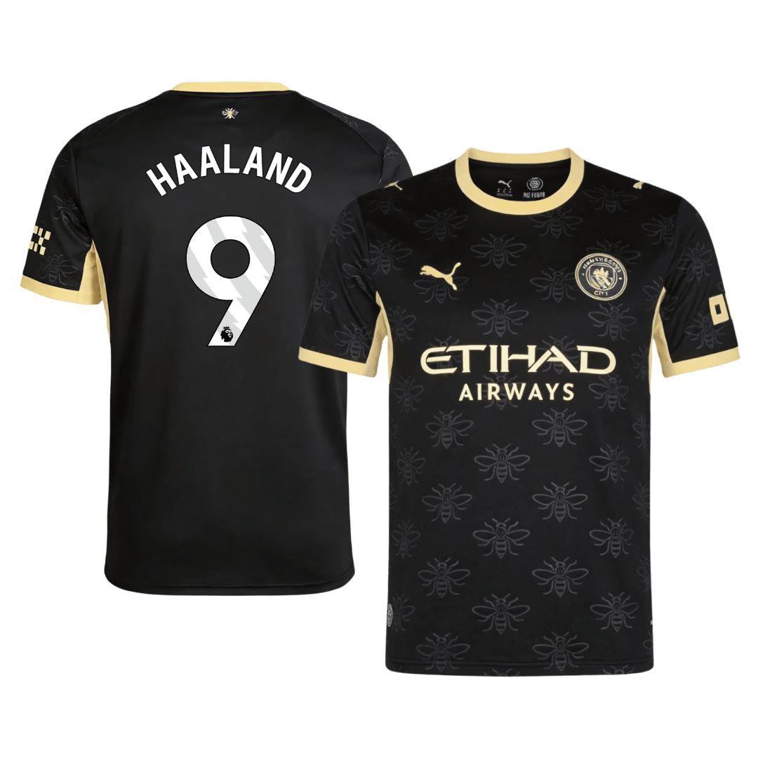 Męska koszulka Manchesteru City wyjazdowa HAALAND #9 2026/27