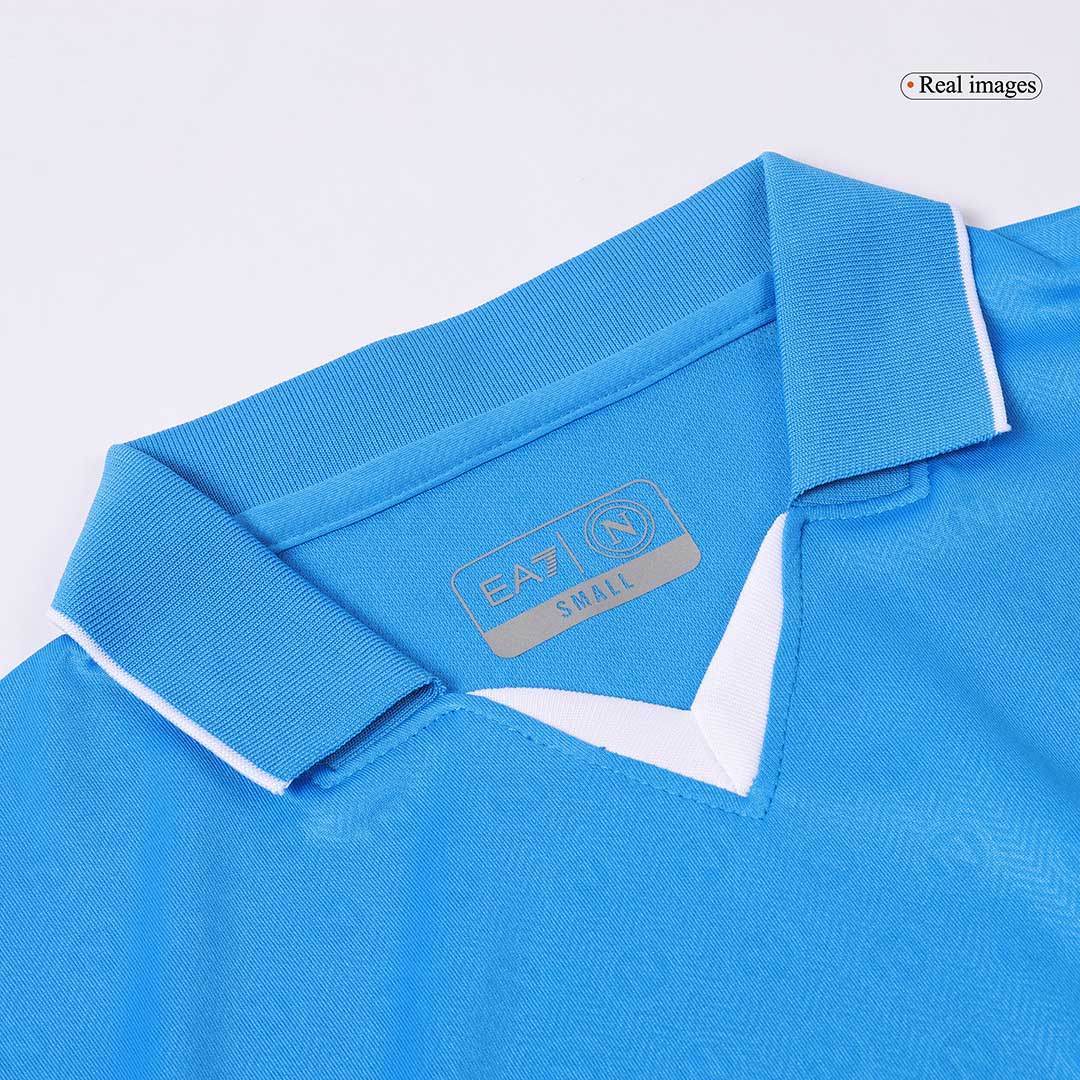 Męska Koszulka Domowa Napoli LUKAKU #11 Wersja Piłkarska 2024/25 - Slim Fit - Topowe Koszulki Pilkarskie Sklep Internetowy