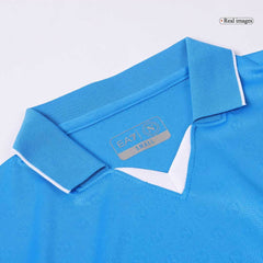 Męska Koszulka Domowa Napoli LUKAKU #11 Wersja Piłkarska 2024/25 - Slim Fit - Topowe Koszulki Pilkarskie Sklep Internetowy