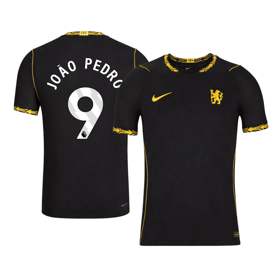 Męska koszulka Chelsea wyjazdowa JOÃO PEDRO #9 wersja zawodnicza 2026/27
