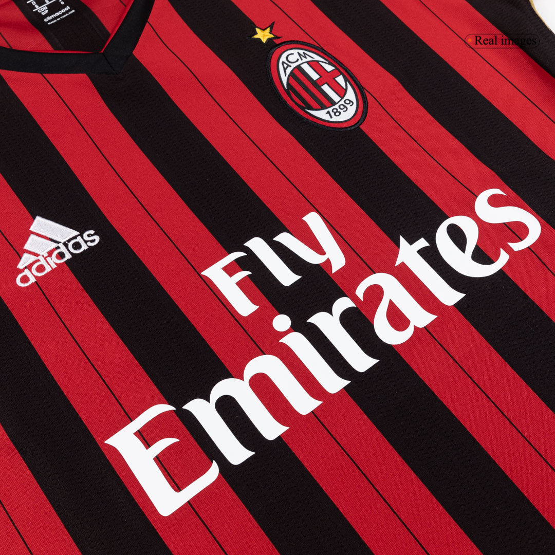 Męska Koszulka Retro Domowa AC Milan 2013/14