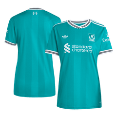 Damska Koszulka Trzecia Wyjazdowa Liverpool 2025/26 - Topowe Koszulki Pilkarskie Sklep Internetowy