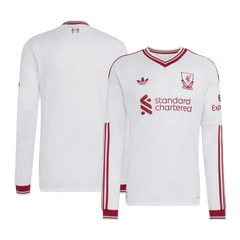 Męska koszulka Liverpoolu wyjazdowa z długim rękawem wersja zawodnicza 2026/27