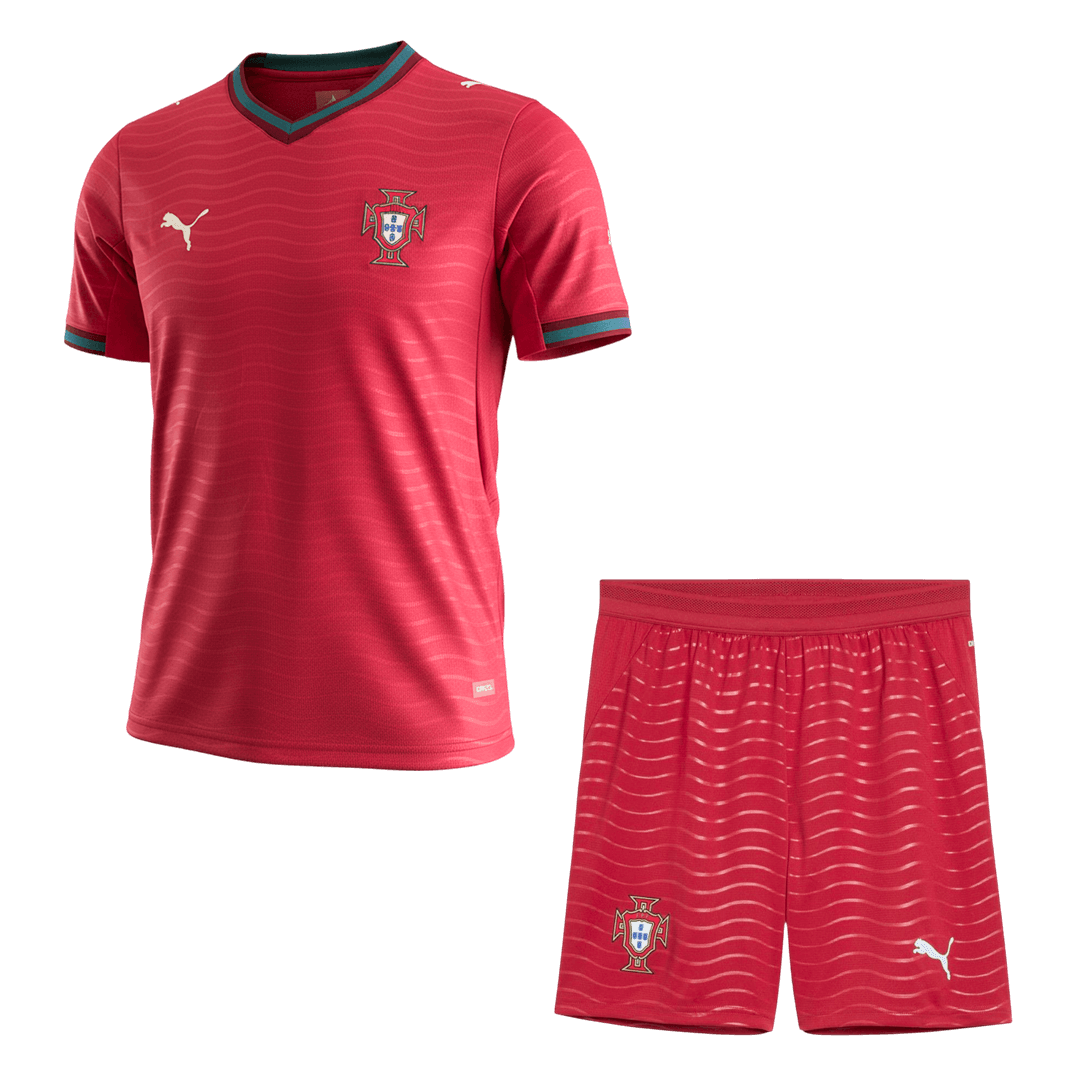 Męski zestaw Portugalii domowy – Mundial 2026 [PREMIUM]