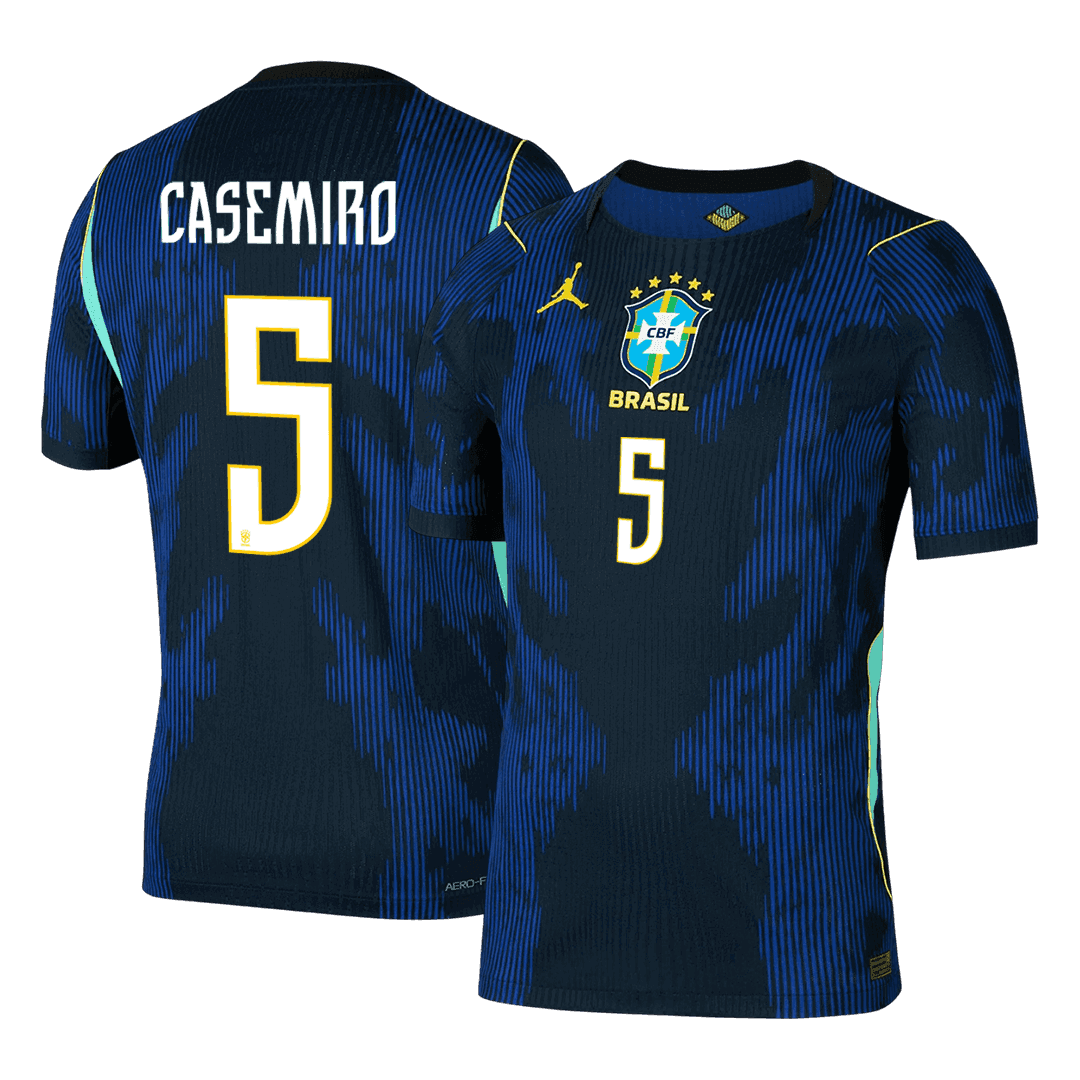 Męska koszulka Brazylii wyjazdowa CASEMIRO #5 wersja zawodnicza - Mundial 2026