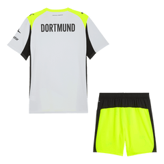Męski Zestaw Wyjazdowa Borussia Dortmund (Koszulka+Spodenki) 2025/26