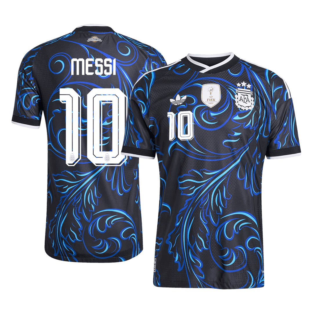 Męska koszulka Argentyny wyjazdowa MESSI #10 wersja zawodnicza - Mundial 2026