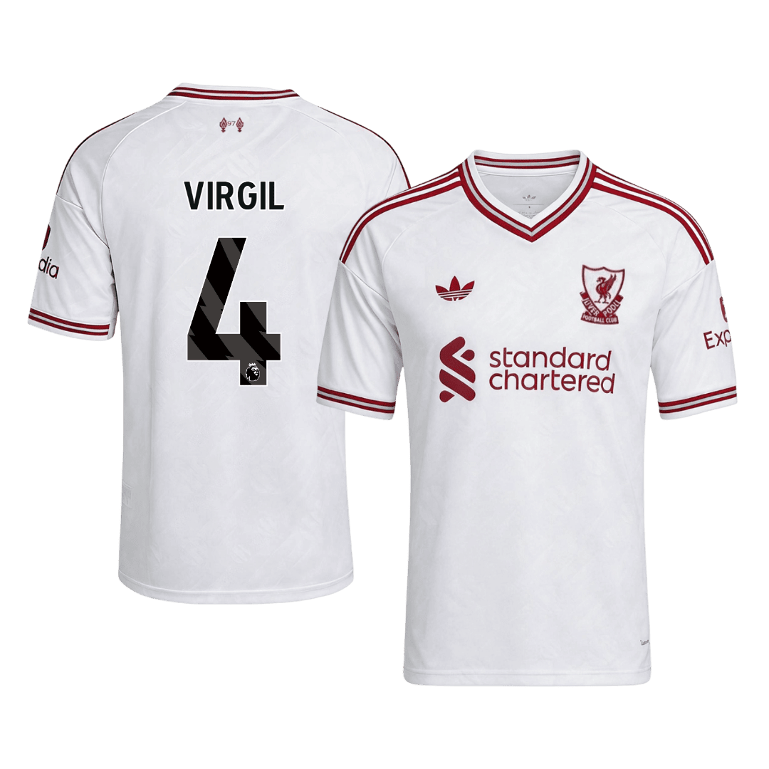 Męska koszulka Liverpoolu wyjazdowa VIRGIL #4 2026/27