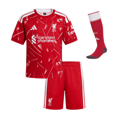 Dziecięcy kompletny strój Liverpoolu domowa 2026/27 [PREMIUM]