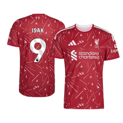 Męska koszulka Liverpoolu domowa ISAK #9 wersja zawodnicza 2026/27