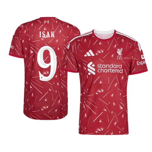 Męska koszulka Liverpoolu domowa ISAK #9 wersja zawodnicza 2026/27 - UCL